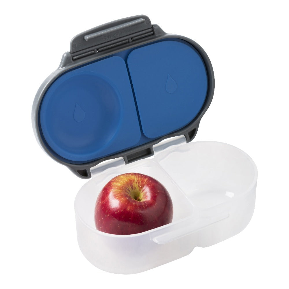 B.box snack box blue slate