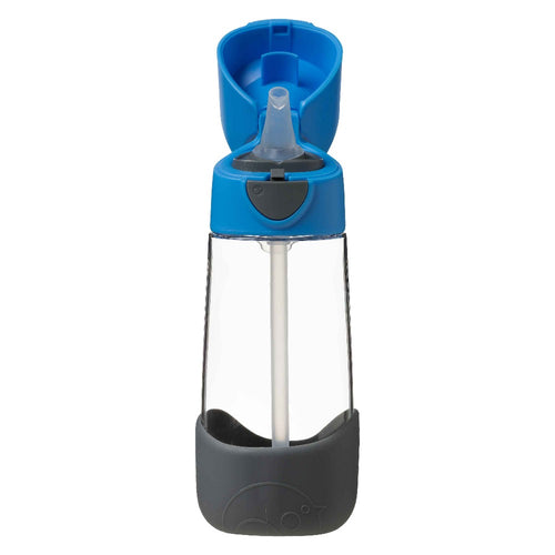 B.box tritan drinking bottle blue slate 450 ml