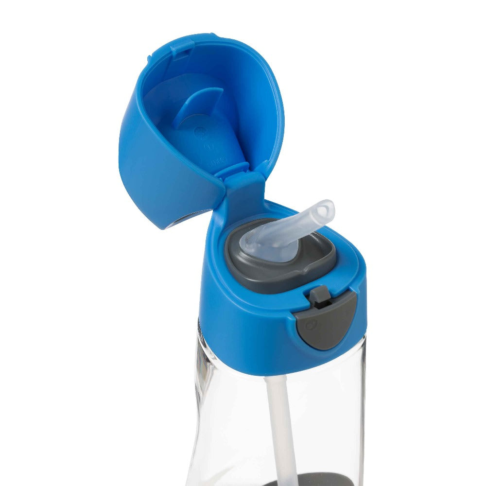 B.box tritan drinking bottle blue slate 450 ml