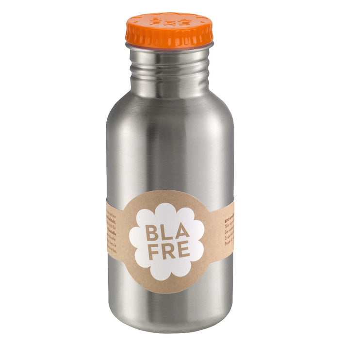BLAFRE drinking bottle stainless steel orange 500 ml