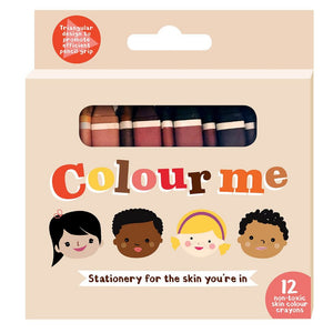 Color me Kids skin crayons 12