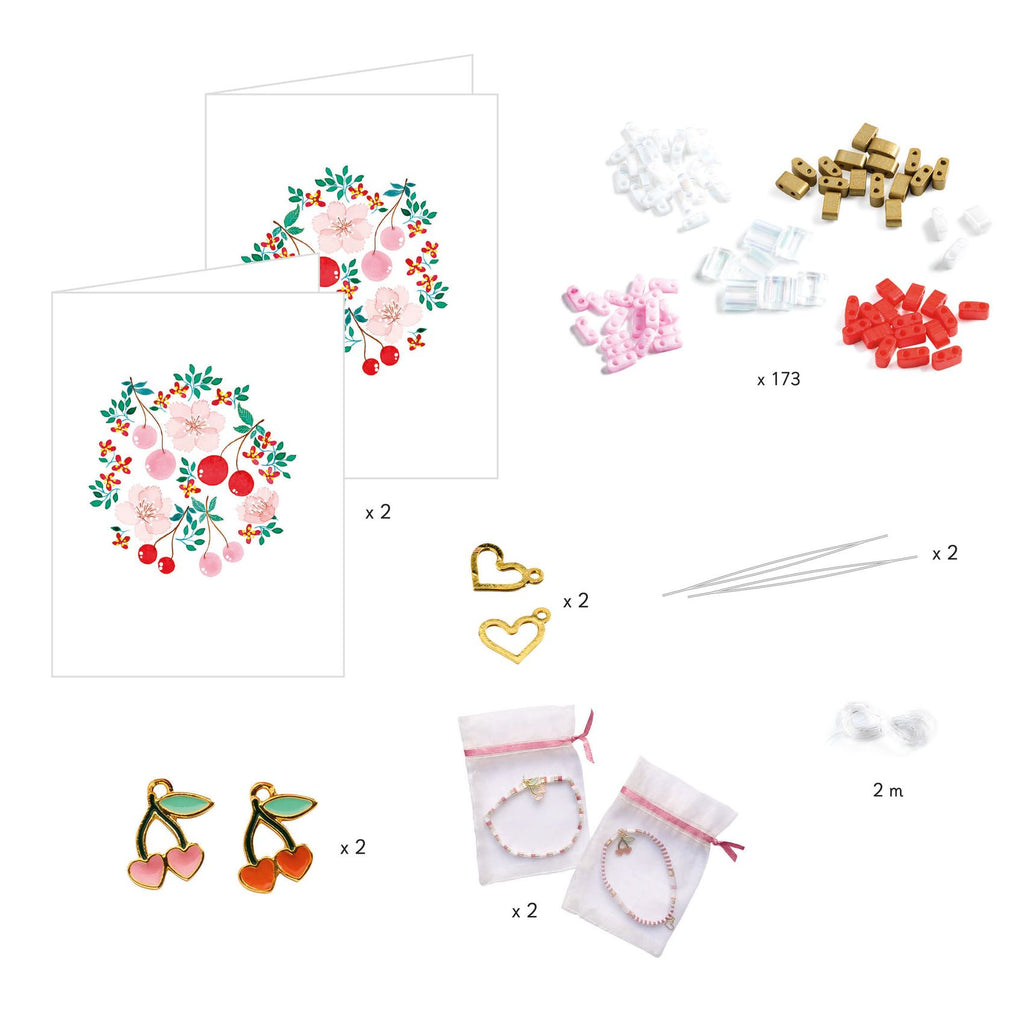DJECO making bracelets cherries 8 yrs+ 3070900000179