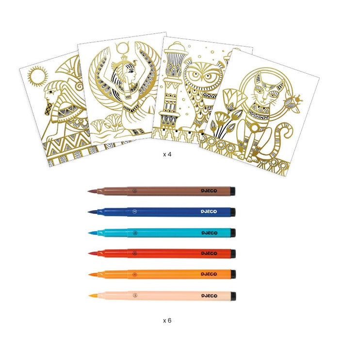 DJECO artistic color Egypt 6yrs+