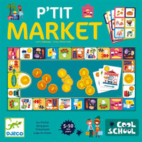 DJECO shopping game Ptit market 5 yrs+