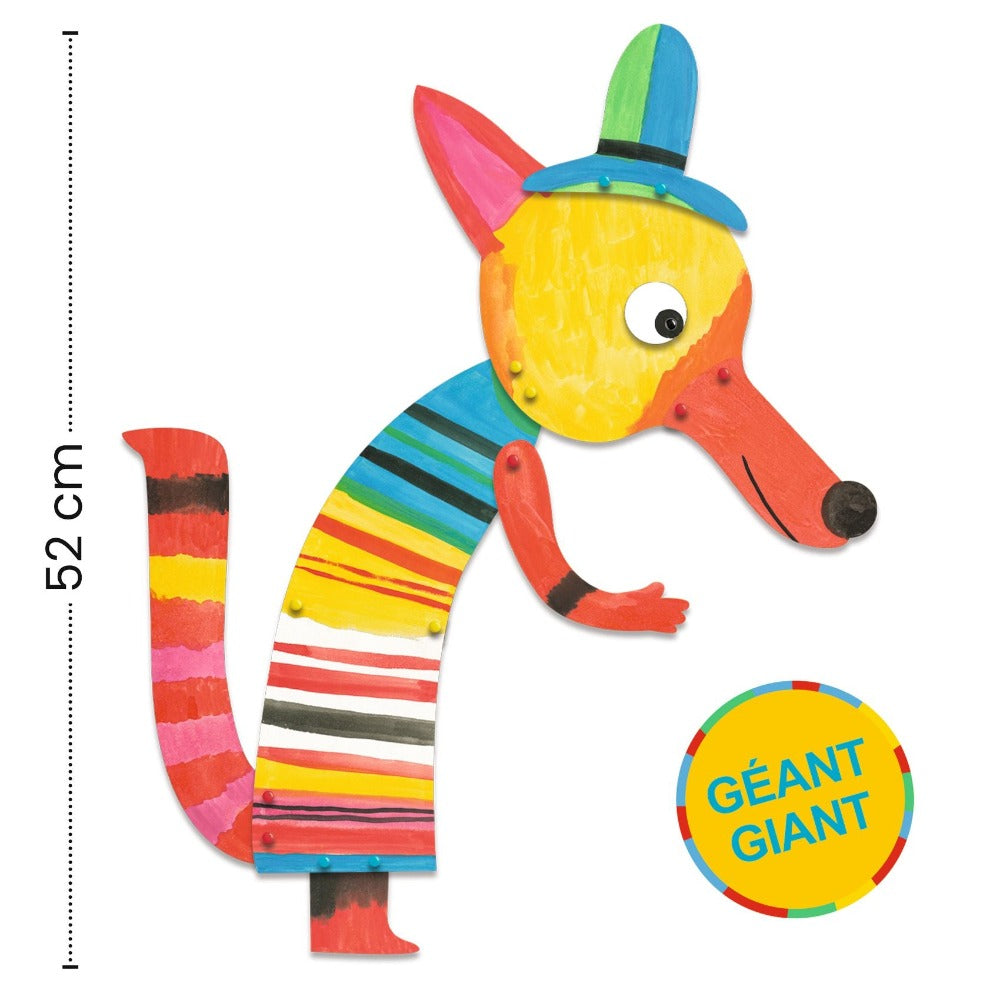 DJECO animal painting family Fox 3 yrs+