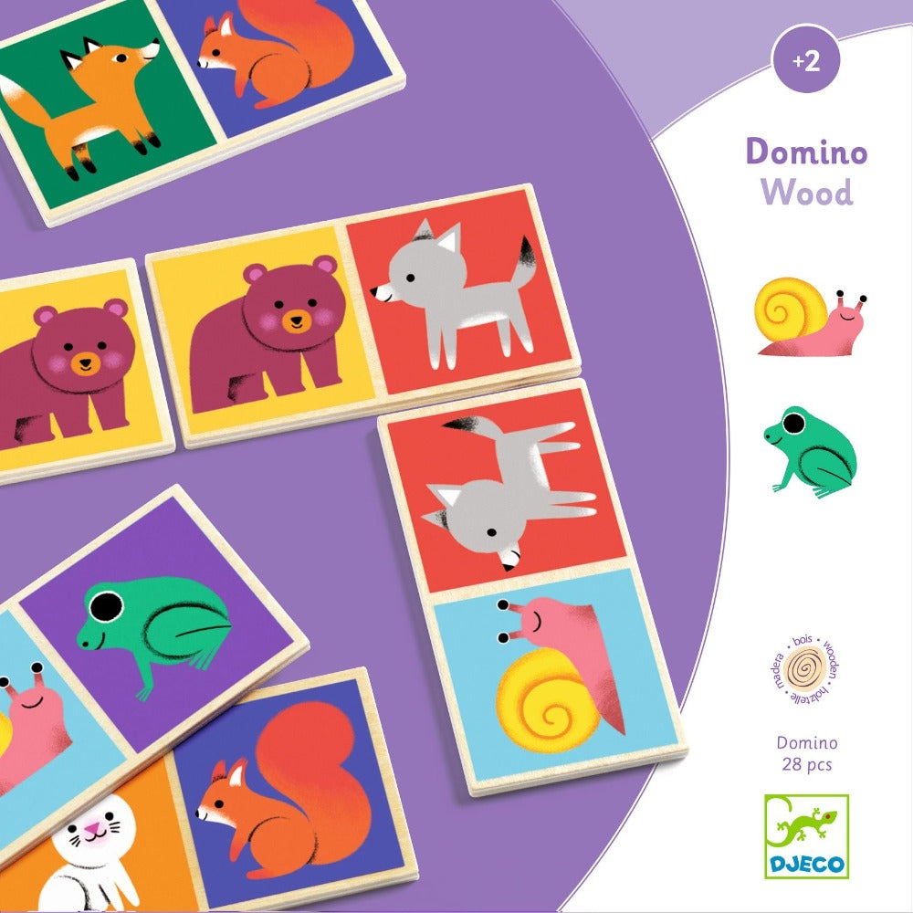 DJECO domino Wood 2 yrs+