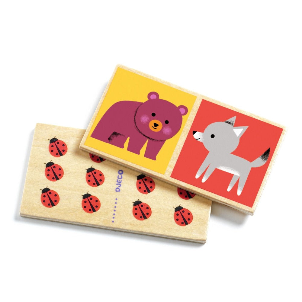 DJECO domino Wood 2 yrs+