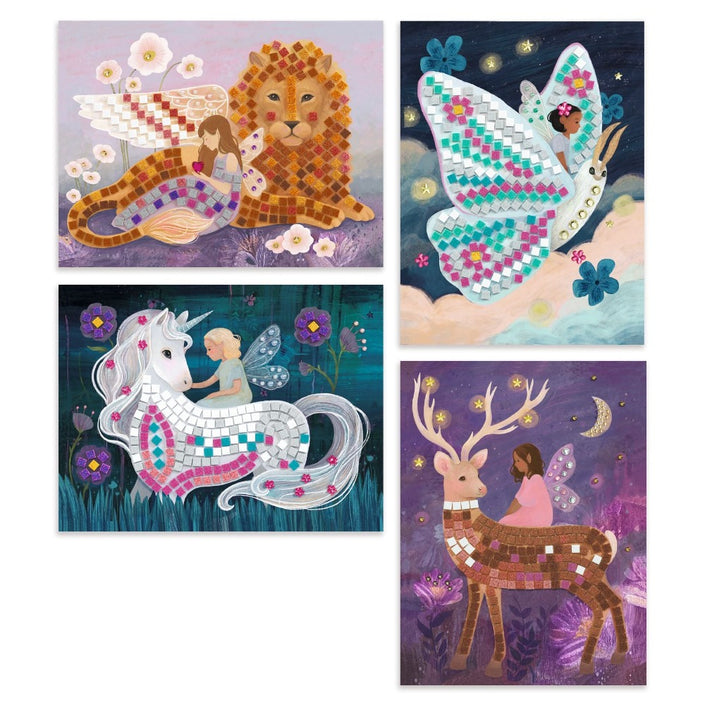 DJECO glitter mosaic enchanted world 6 yrs+