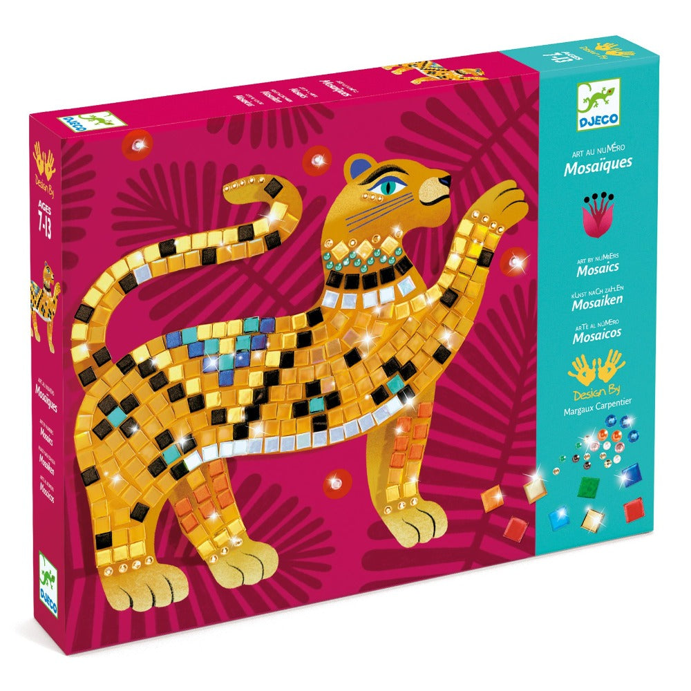 DJECO glitter mosaic jungle 7 yrs+