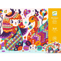 DJECO glitter mosaic kokeshi 5 yrs+