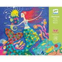 DJECO glitter mosaic mermaid 7 yrs+