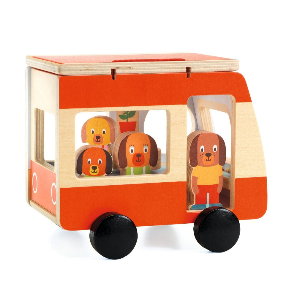 Buy DJECO wooden camper 18 months +