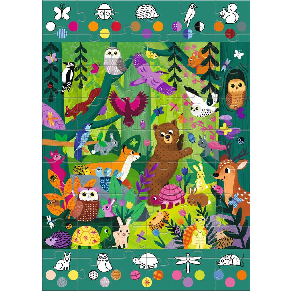 Buy DJECO jumbo puzzle 1 to 10 jungle 4 yrs+/ 54 pcs