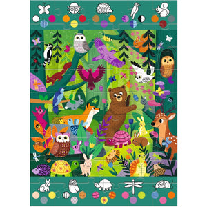 DJECO jumbo puzzle 1 to 10 jungle 4 yrs+/ 54 pcs