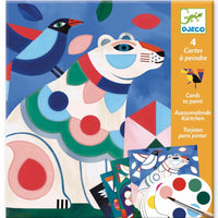 DJECO cards painting animals 6 yrs+