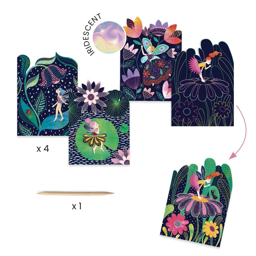 DJECO craft package 6 activities Fairy 6 yrs+