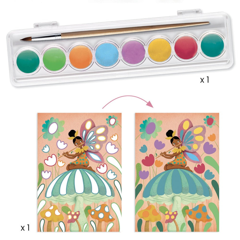 DJECO craft package 6 activities Fairy 6 yrs+ 3070900093324