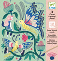 DJECO scratch foil cards Fantasy 6 yrs+