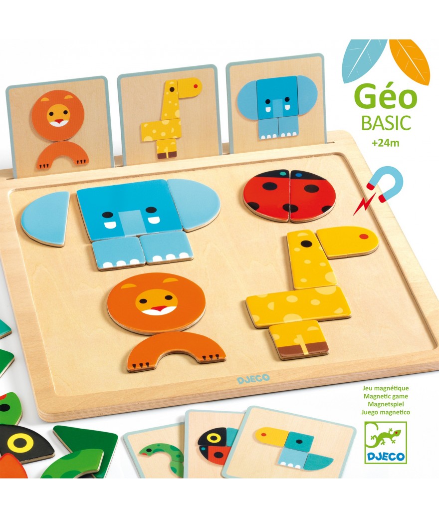 Buy DJECO magnets game Geo Basic 2 yrs+