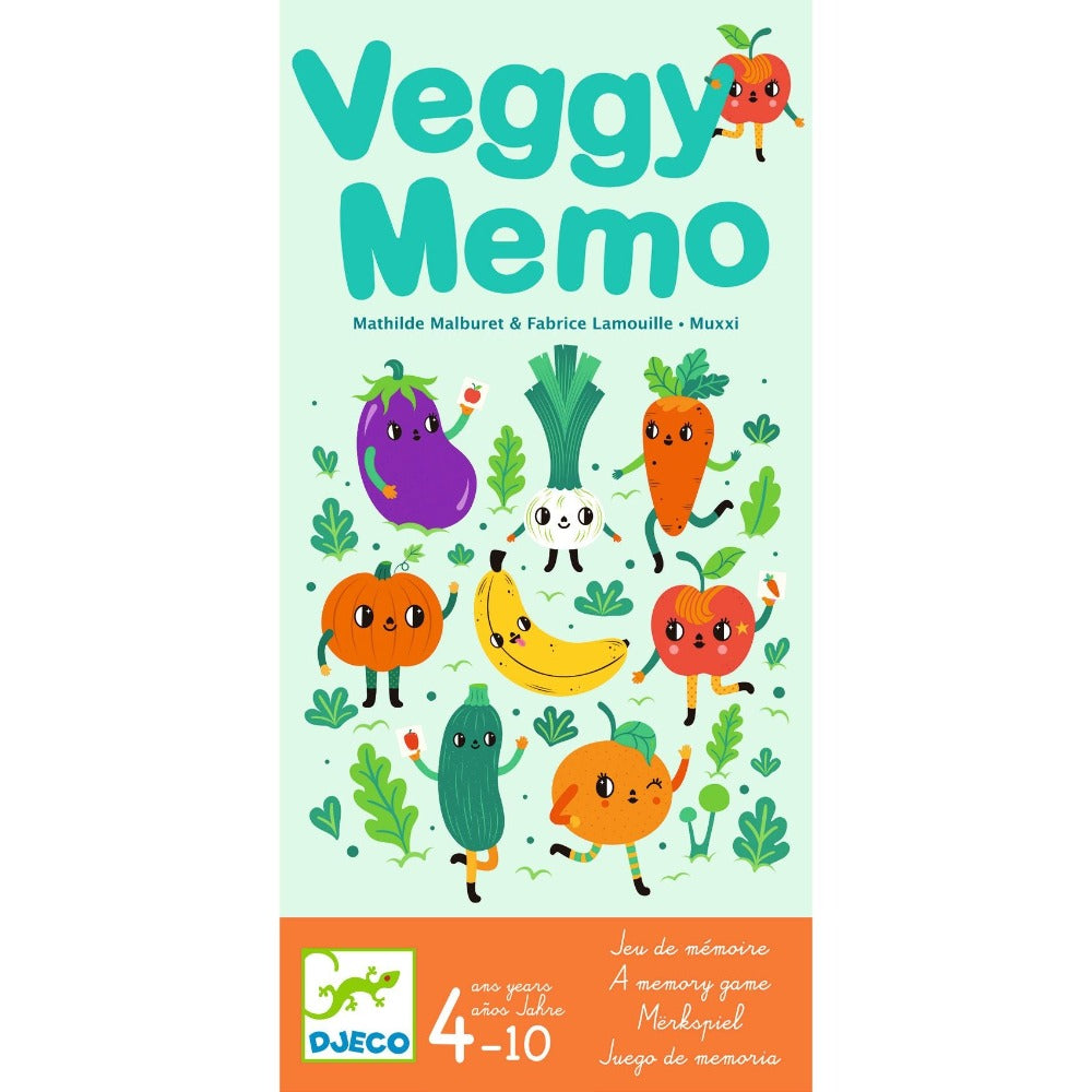 DJECO memory Veggy 4yrs+