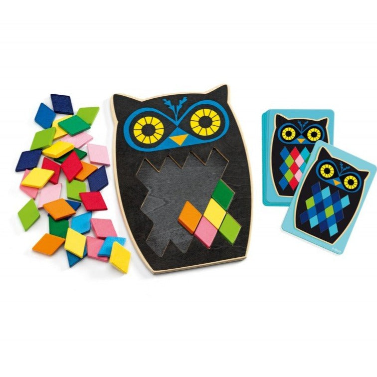DJECO mosaic owl 3 yrs+ 3070900016934