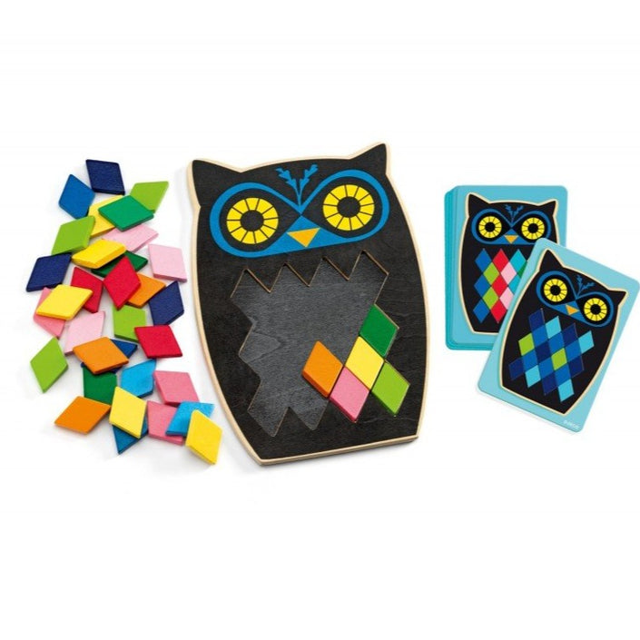 DJECO mosaic owl 3 yrs+