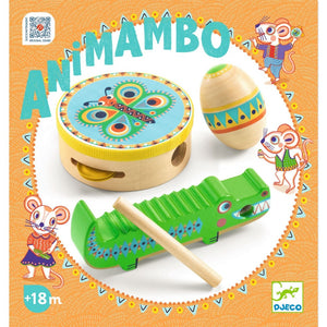 DJECO musical instruments set percussion animambo