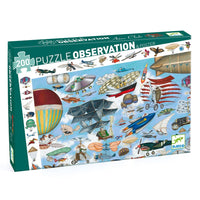 DJECO observation puzzle Aero club 6 yrs / 200 pcs