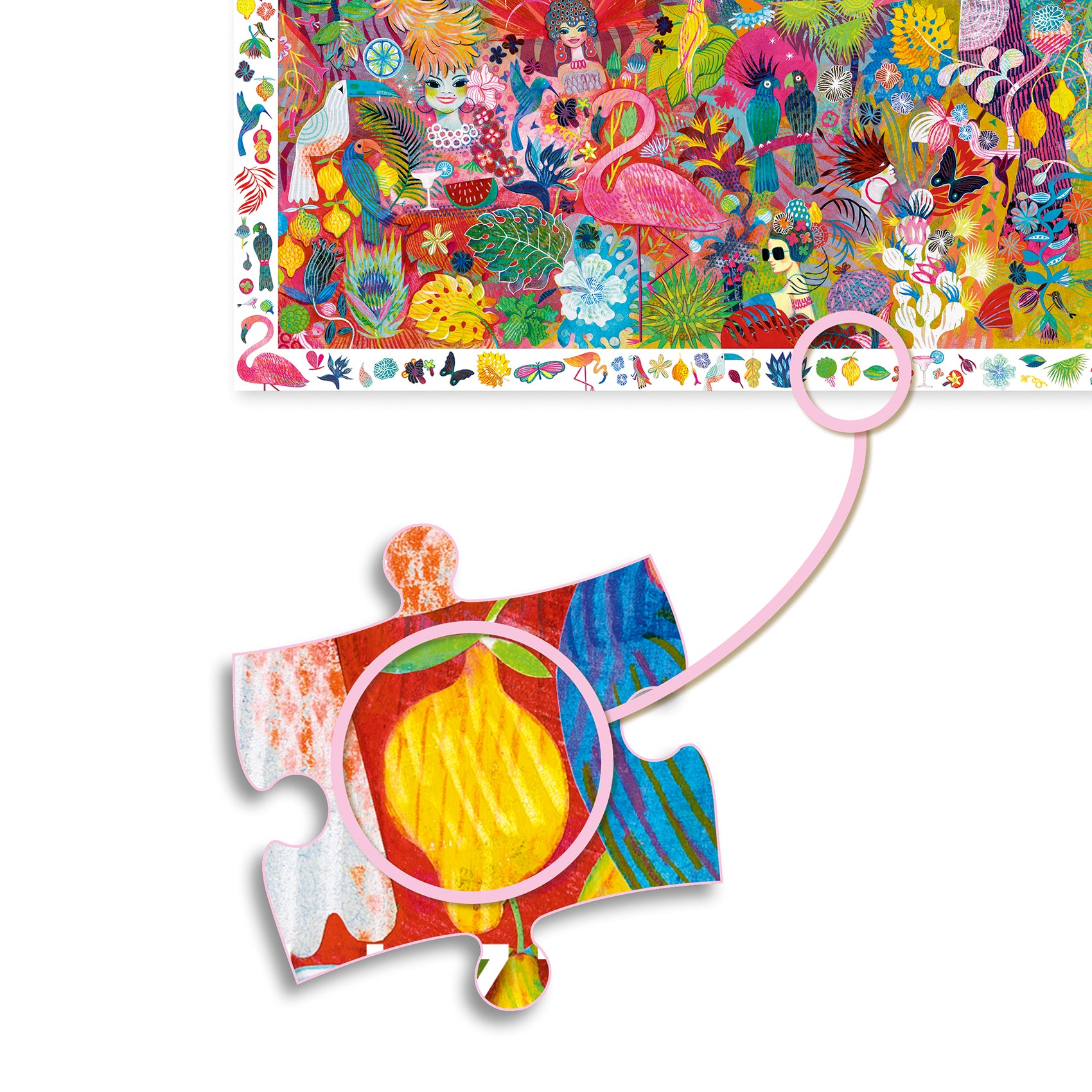 DJECO observation puzzle Carnival 6 yrs+/ 200 pcs