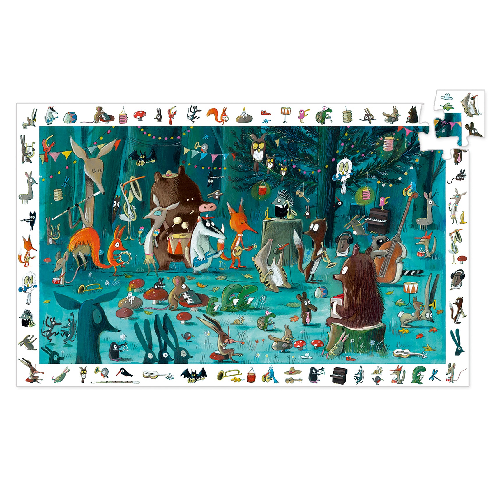 DJECO observation puzzle L'Orchester 3 yrs+/ 35 pcs