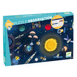 DJECO observation puzzle Space 6yrs+/ 200 pcs