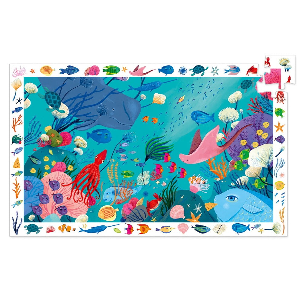 DJECO observation puzzle aquatic 4 yrs+/ 54 pcs 3070900075627