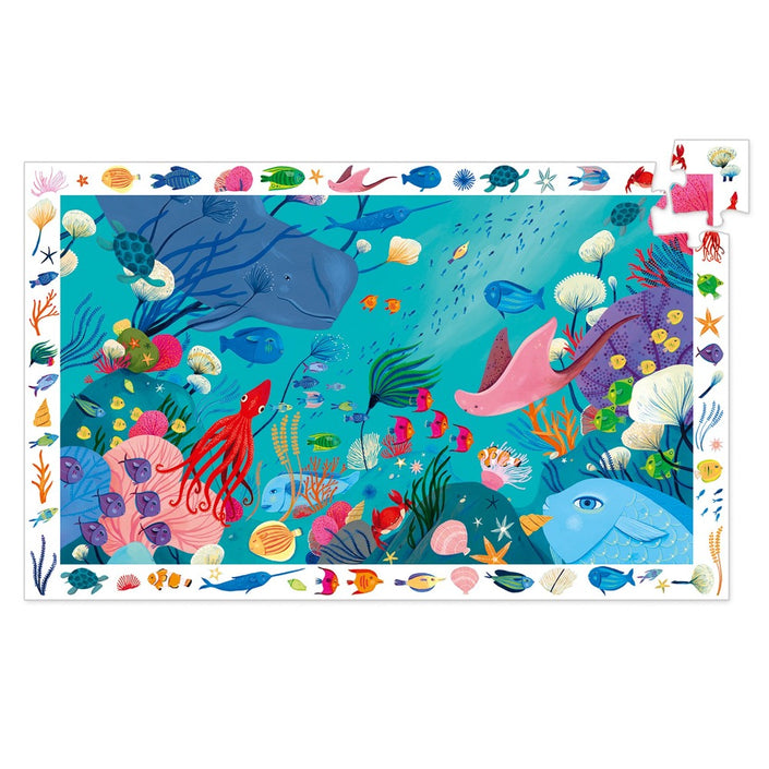 DJECO observation puzzle aquatic 4 yrs+/ 54 pcs