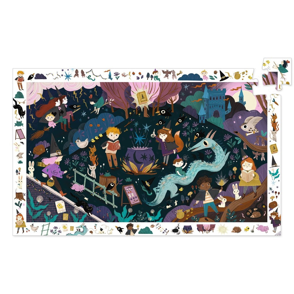 Buy DJECO observation puzzle sorcerers apprentices 4 yrs+/ 54 pcs