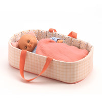 DJECO doll carrier Pink Lines 1.5 yrs+