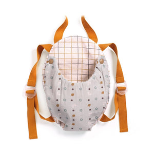DJECO doll carrier blue gray 3 yrs+