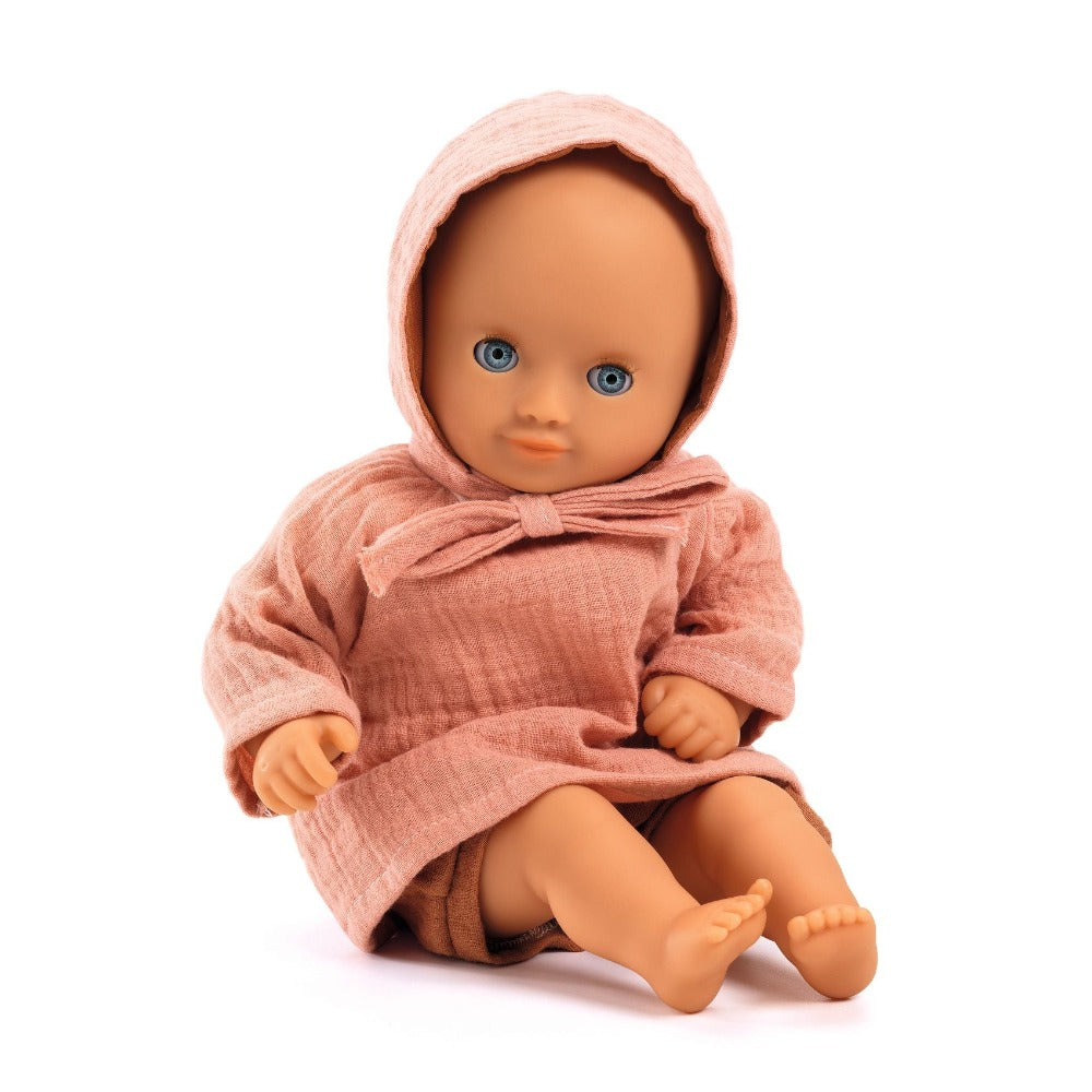 DJECO doll clothes Peach 1.5 yrs+