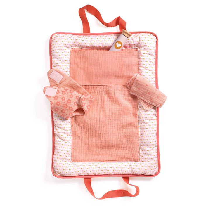 DJECO doll diaper bag Pink peak 2 yrs+