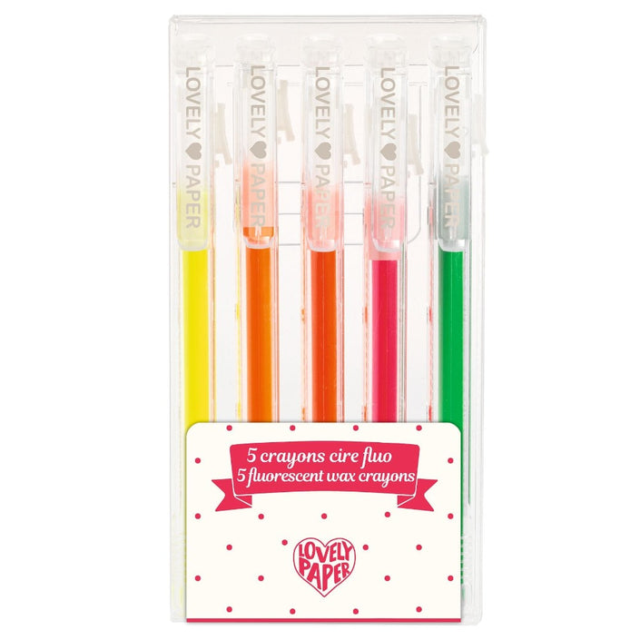 DJECO pop wasco pens neon 5 colors