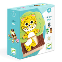 DJECO puzzle Arbra mix 2 yrs + / 18 pcs