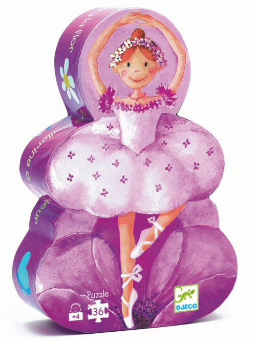 DJECO puzzle Ballerina 4 yrs / 36 pcs