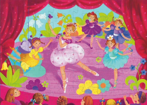 DJECO puzzle Ballerina 4 yrs / 36 pcs