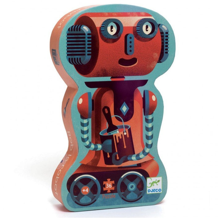 DJECO puzzle Bob the robot 4 yrs+ / 36 pcs