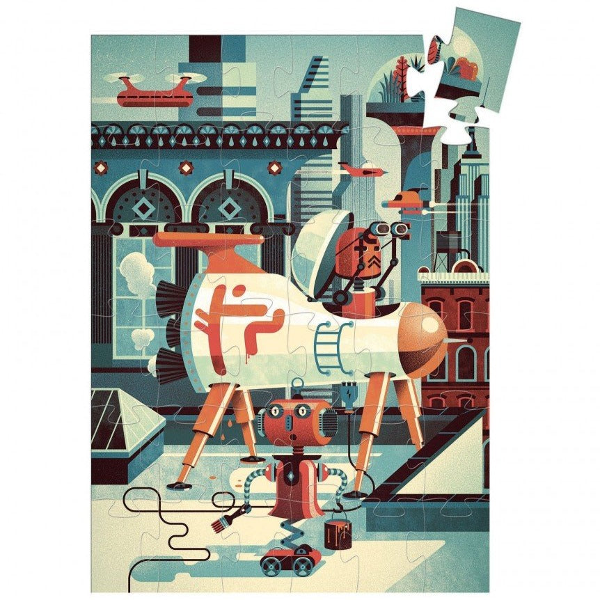 DJECO puzzle Bob the robot 4 yrs+ / 36 pcs