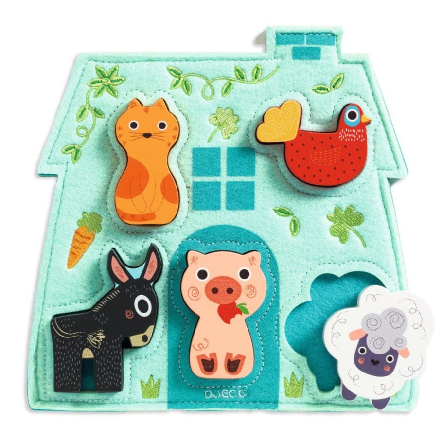 DJECO puzzle Mouki 12 months+