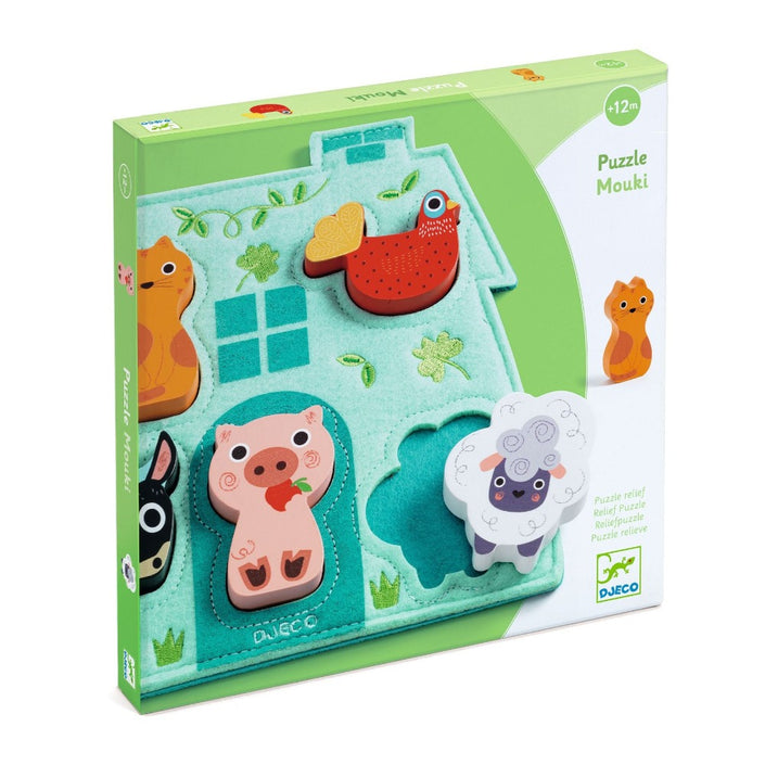 DJECO puzzle Mouki 12 months+