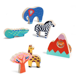 DJECO puzzle Savana Story 12 months+