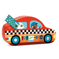 DJECO puzzle racing car 3 yrs / 16 pcs