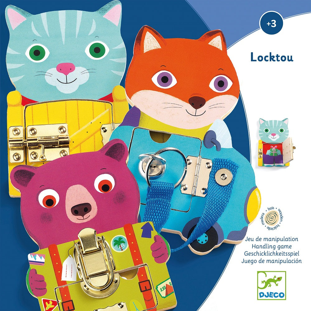 DJECO leather locks Locktou 3 yrs+