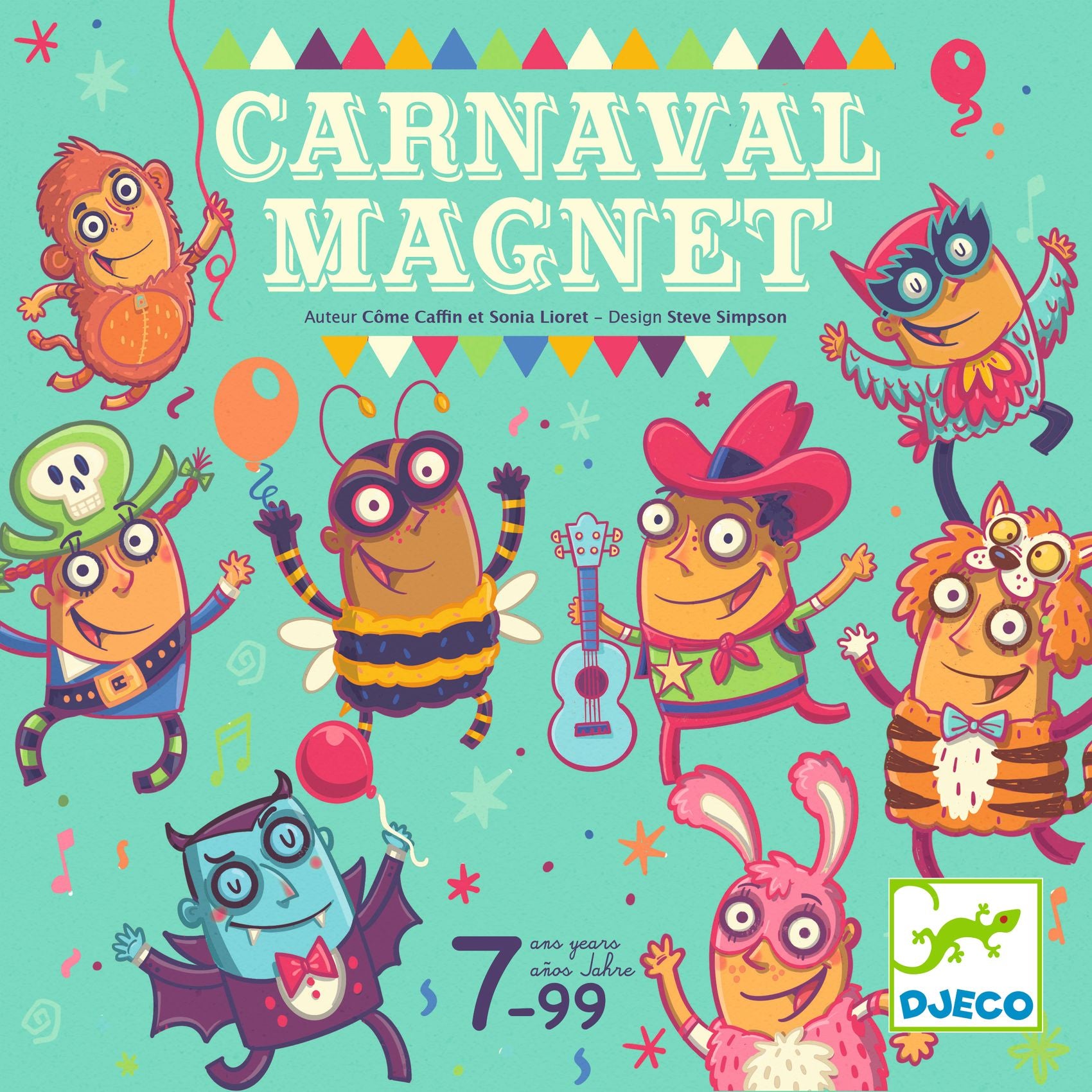 DJECO game Carnival Magnet 7 yrs+
